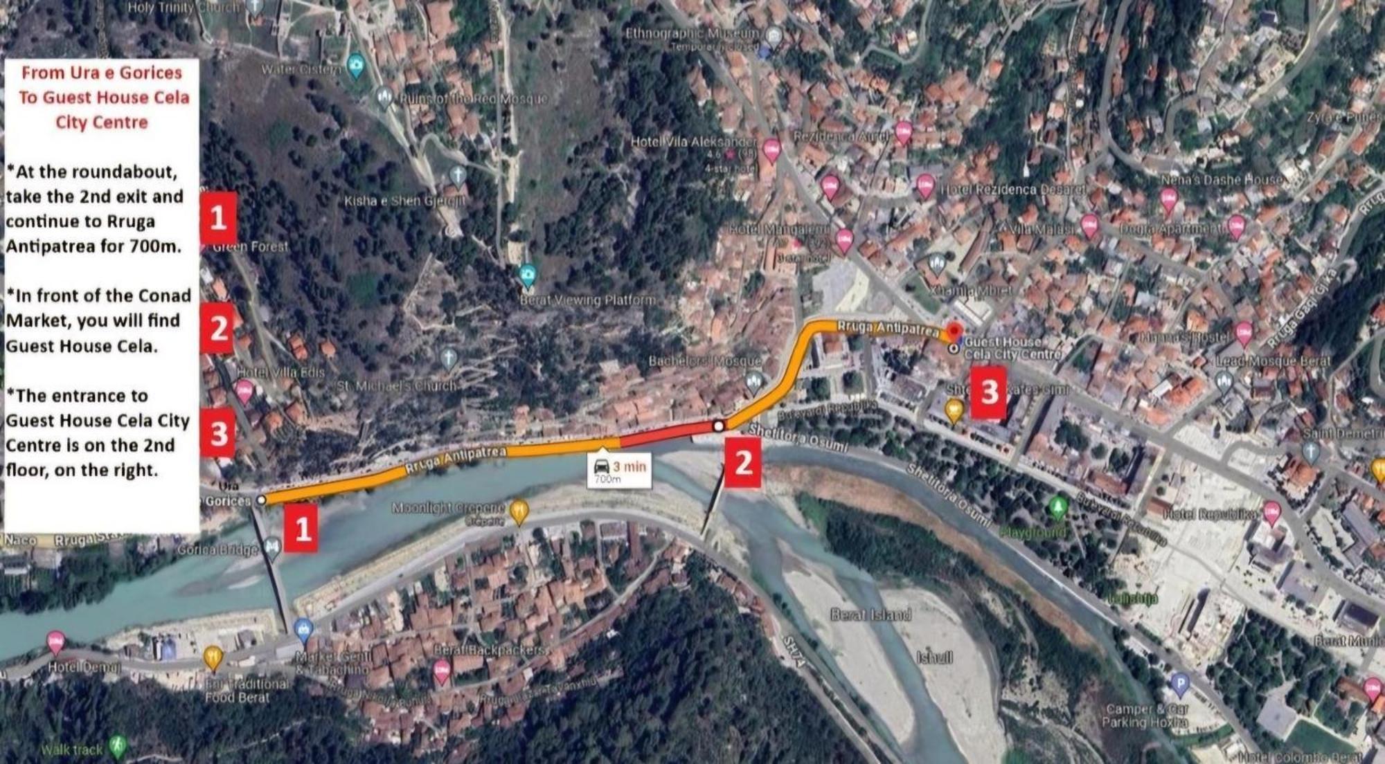 Guest House Cela City Centre Berat Dış mekan fotoğraf